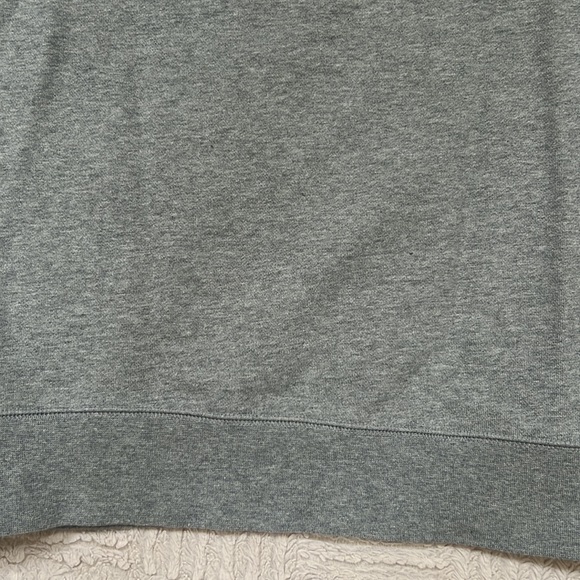 EVERLANE French terry crewneck long sleeve gray sweatshirt 100% cotton EUC XS - Picture 10 of 16